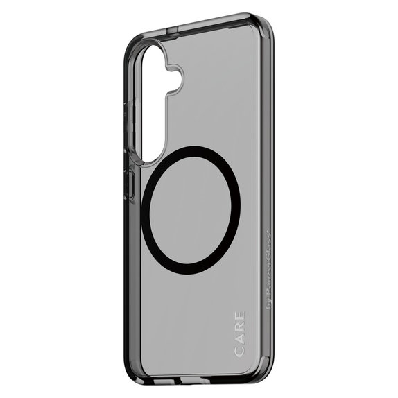 Калъф Smokey с черно QI за Samsung Galaxy S25, Черно, PanzerGlass