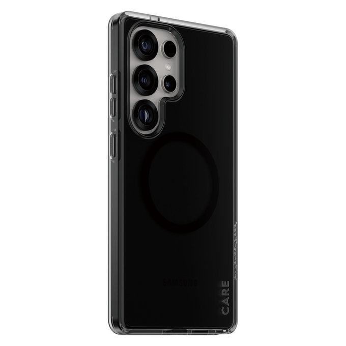 Калъф Smokey с черно QI за Samsung Galaxy S25 Ultra, Черно, PanzerGlass