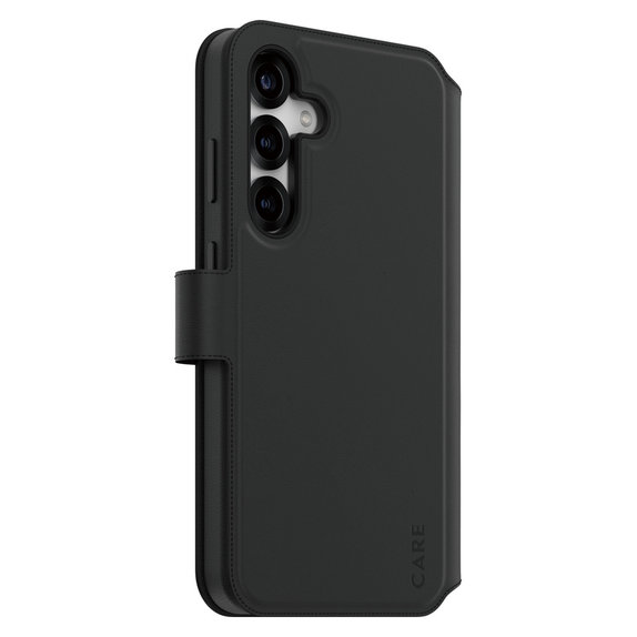 Калъф Wallet Tango Two-In-One с QI за Samsung Galaxy S25+, Черно, PanzerGlass