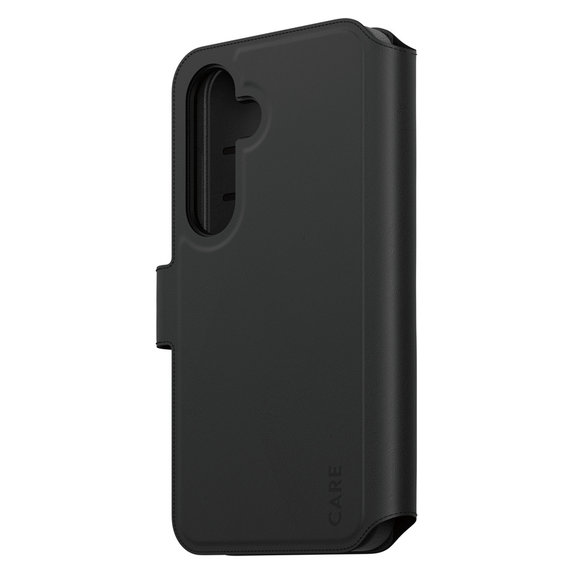 Калъф Wallet Tango Two-In-One с QI за Samsung Galaxy S25, Черно, PanzerGlass