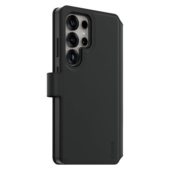 Калъф Wallet Tango Two-In-One с QI за Samsung Galaxy S25 Ultra, Черно, PanzerGlass
