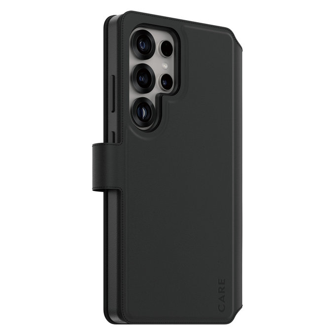 Калъф Wallet Tango Two-In-One с QI за Samsung Galaxy S25 Ultra, Черно, PanzerGlass