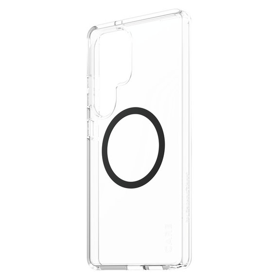 Калъф Urban Combat с черно QI за Samsung Galaxy S25 Ultra, Прозрачно, PanzerGlass