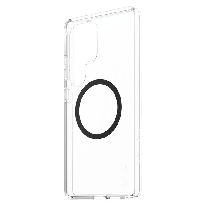 Калъф Urban Combat с черно QI за Samsung Galaxy S25 Ultra, Прозрачно, PanzerGlass