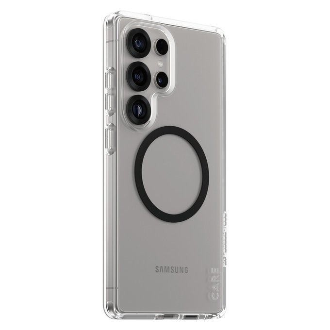 Калъф Urban Combat с черно QI за Samsung Galaxy S25 Ultra, Прозрачно, PanzerGlass