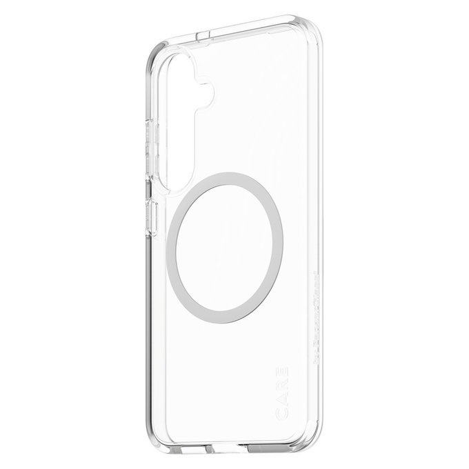 Калъф Urban Combat с бяло QI за Samsung Galaxy S25, Прозрачно, PanzerGlass