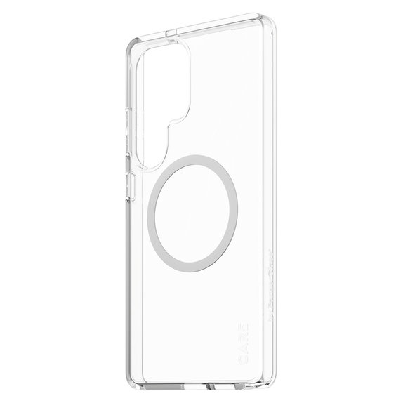 Калъф Urban Combat с бяло QI за Samsung Galaxy S25 Ultra, Прозрачно, PanzerGlass