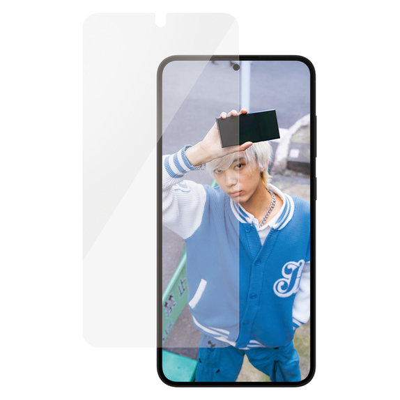 Закалено стъкло UWF Ceramic с апликатор за Samsung Galaxy S25+, Прозрачно, PanzerGlass