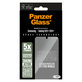 Закалено стъкло UWF Ceramic с апликатор за Samsung Galaxy S25+, Прозрачно, PanzerGlass