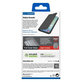Калъф тип книга Wallet Smooth за Samsung Galaxy S25, Черен, SBS