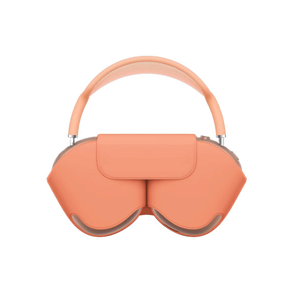 Силиконов калъф за AirPods Max, Оранжево, FixPremium