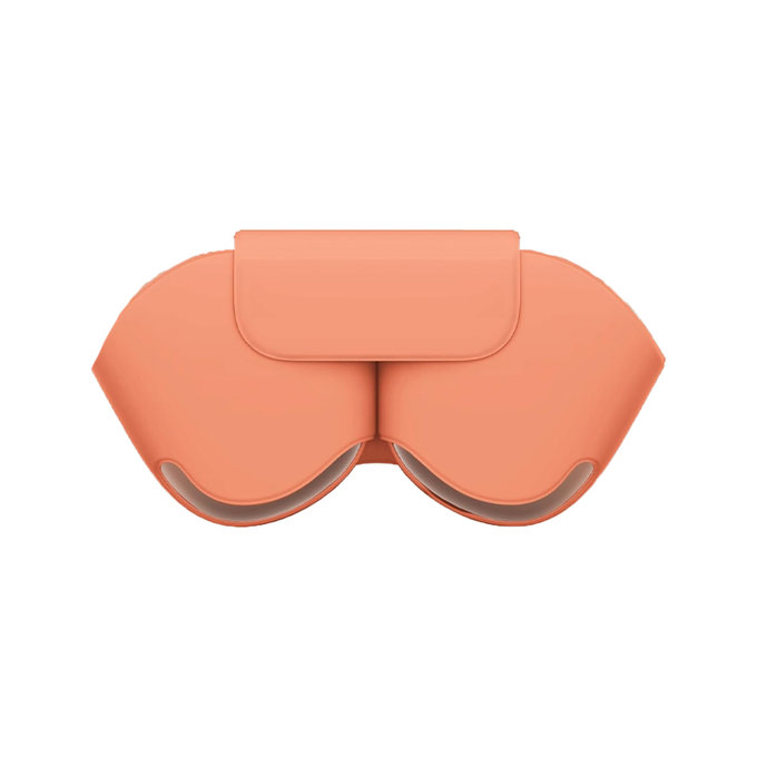 Силиконов калъф за AirPods Max, Оранжево, FixPremium