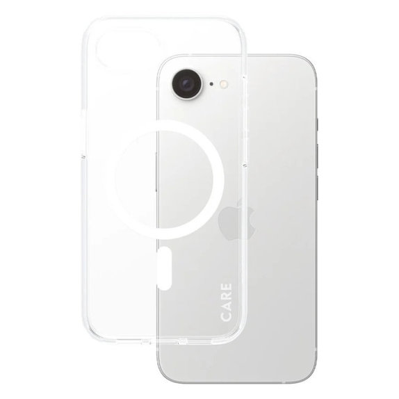 Калъф Urban Combat с MagSafe за iPhone 17e/16e, Бяло, CARE