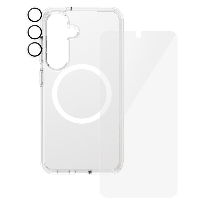 Bundle 3 в 1 за Samsung Galaxy S25, PanzerGlass