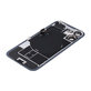 Задно стъкло на корпус + стъкло на камера + метална пластина + MagSafe магнит за iPhone 16 Plus, Black