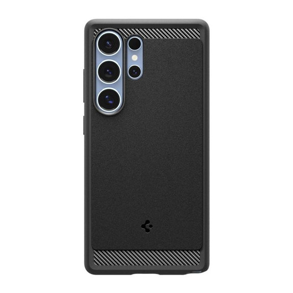 Калъф Rugged Armor с MagSafe за Samsung Galaxy S25 Ultra, Matte Black, Spigen