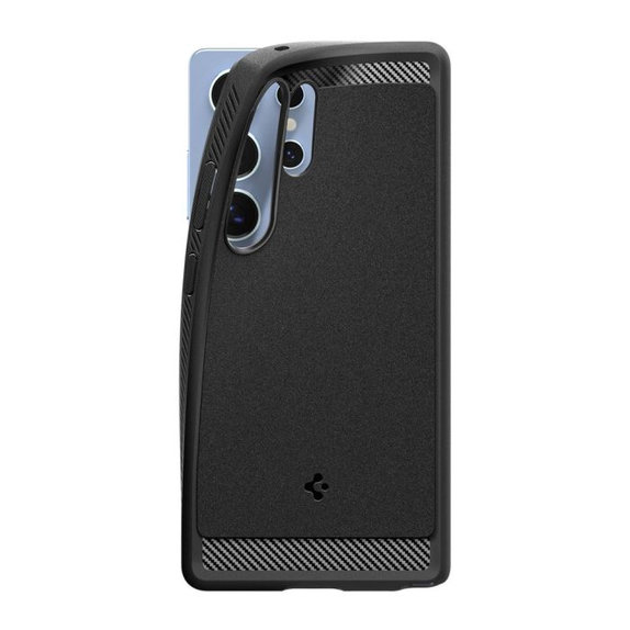 Калъф Rugged Armor с MagSafe за Samsung Galaxy S25 Ultra, Matte Black, Spigen