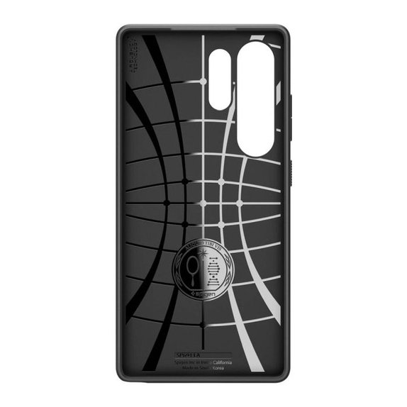 Case Liquid Air for Samsung Galaxy S25 Ultra, Matte Black, Spigen