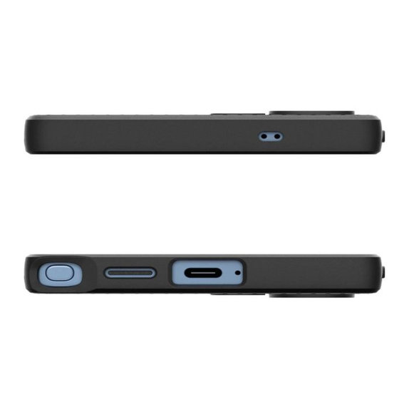 Case Liquid Air for Samsung Galaxy S25 Ultra, Matte Black, Spigen
