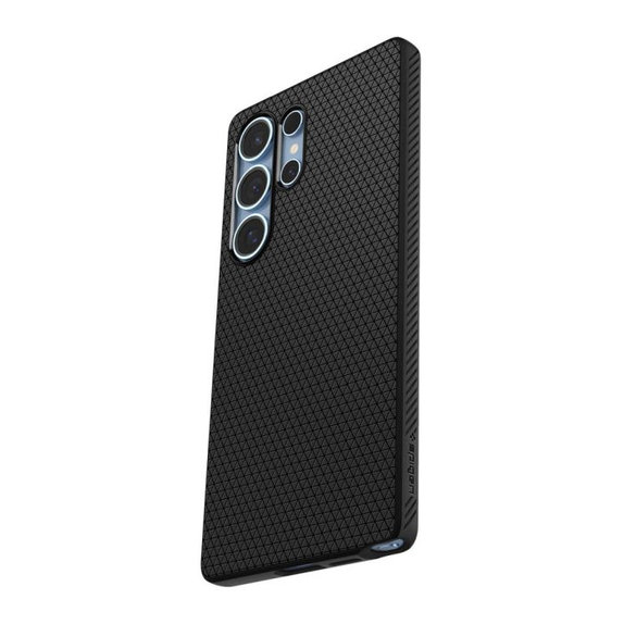 Case Liquid Air for Samsung Galaxy S25 Ultra, Matte Black, Spigen