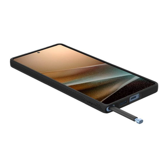 Case Liquid Air for Samsung Galaxy S25 Ultra, Matte Black, Spigen