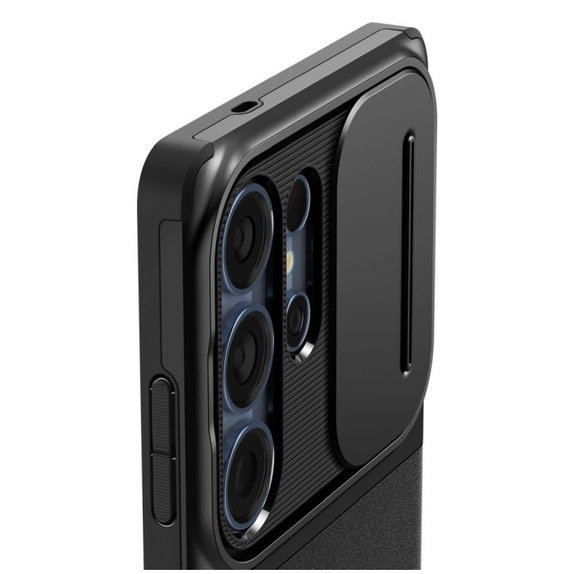 Case Optik Armor for Samsung Galaxy S25 Ultra, Black, Spigen