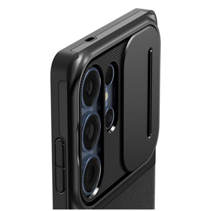 Case Optik Armor for Samsung Galaxy S25 Ultra, Black, Spigen