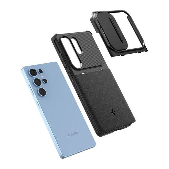 Case Optik Armor for Samsung Galaxy S25 Ultra, Black, Spigen
