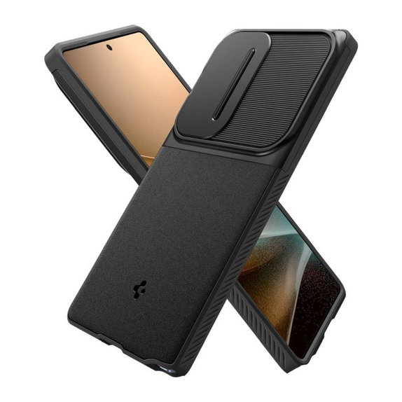 Case Optik Armor for Samsung Galaxy S25 Ultra, Black, Spigen