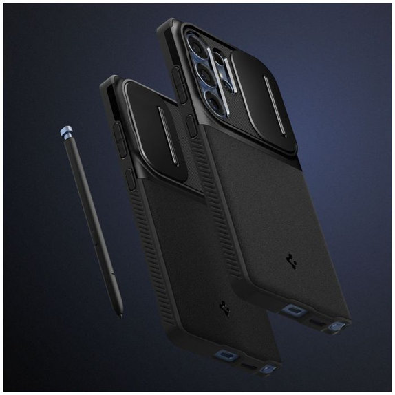Case Optik Armor for Samsung Galaxy S25 Ultra, Black, Spigen