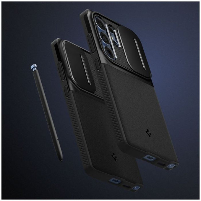 Case Optik Armor for Samsung Galaxy S25 Ultra, Black, Spigen