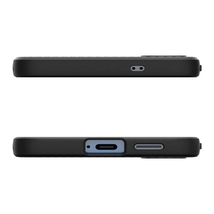 Case Liquid Air for Samsung Galaxy S25+, Matte Black, Spigen