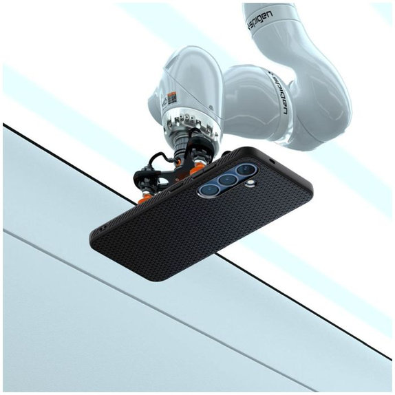 Case Liquid Air for Samsung Galaxy S25+, Matte Black, Spigen