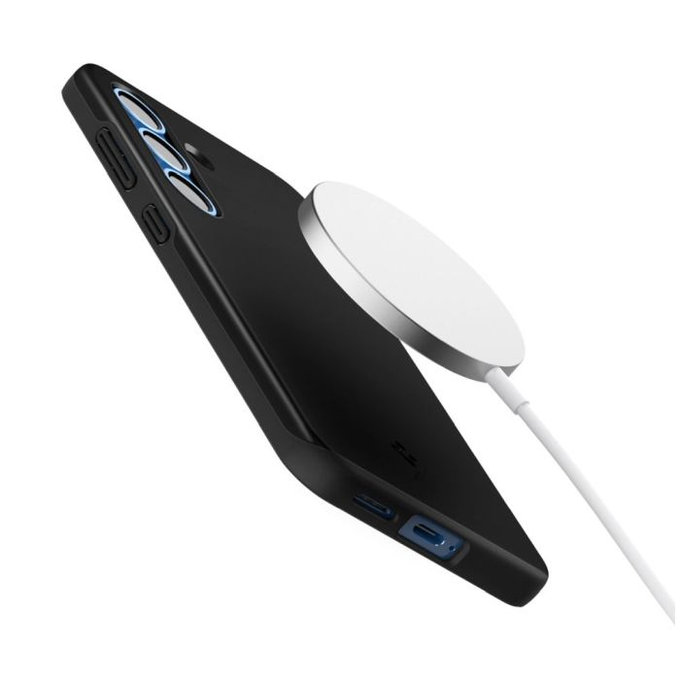 Case Thin Fit with MagSafe for Samsung Galaxy S25, Black, Spigen