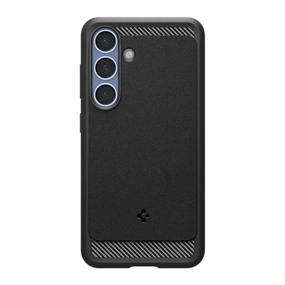 Case Rugged Armor with MagSafe for Samsung Galaxy S25, Matte Black, Spigen