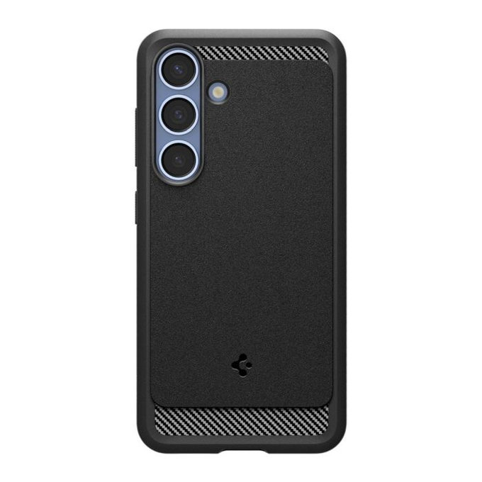 Case Rugged Armor with MagSafe for Samsung Galaxy S25, Matte Black, Spigen