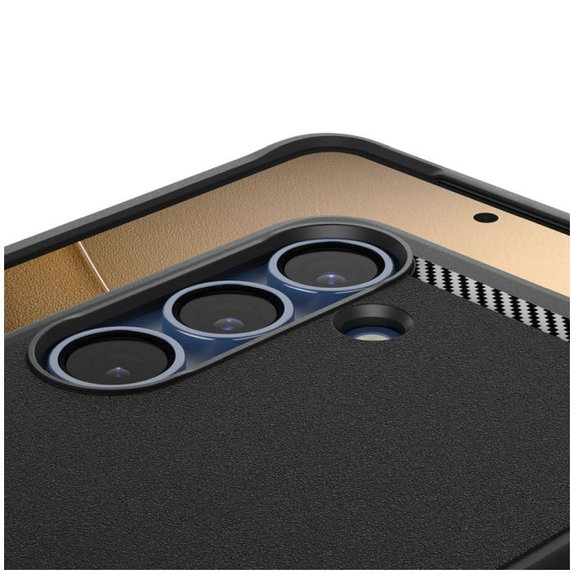 Case Rugged Armor with MagSafe for Samsung Galaxy S25, Matte Black, Spigen
