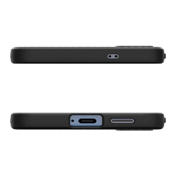 Case Liquid Air for Samsung Galaxy S25, Matte Black, Spigen