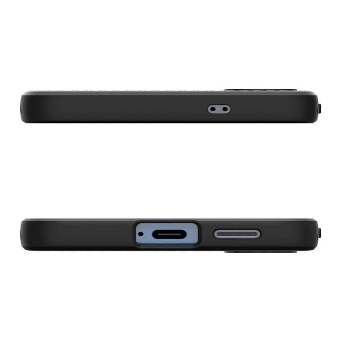 Case Liquid Air for Samsung Galaxy S25, Matte Black, Spigen