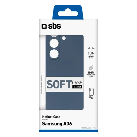 Калъф Instinct за Samsung Galaxy A36, Син, SBS