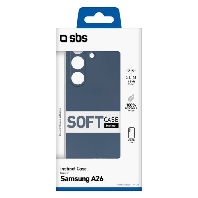 Калъф Instinct за Samsung Galaxy A26, Син, SBS
