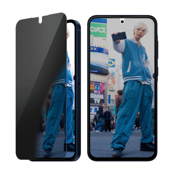 UWF Privacy закалено стъкло за Samsung A56 5G, Прозрачно, PanzerGlass