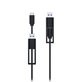 Докинг станция (USB-C) и 130W адаптер за Dell D6000, Refurbished