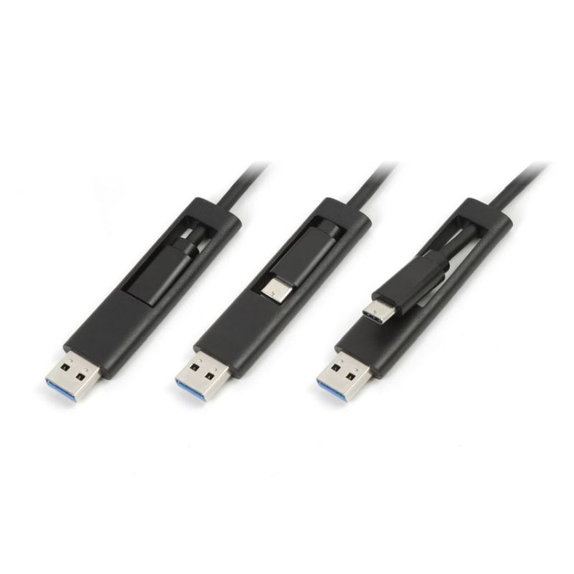 Докинг станция (USB-C) и 130W адаптер за Dell D6000, Refurbished