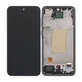 Дисплей OLED за Samsung A35 A356B, Awesome Navy, Тъчскрийн с рамка
