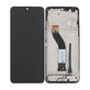 Дисплей OLED за Xiaomi Redmi 14C 4G, Poco C75, Midnight Black, Тъчскрийн с рамка