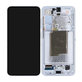 Дисплей за Samsung S25, Icyblue, Тъчскрийн с рамка, GH82-36329C Genuine Service Pack