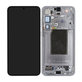 Дисплей за Samsung S25 Plus, Silver Shadow, Тъчскрийн с рамка, GH82-36368A Genuine Service Pack