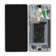 Дисплей за Samsung S25 Ultra, Titanium Silver, Тъчскрийн с рамка, GH82-36387A Genuine Service Pack