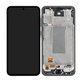 Дисплей за Samsung A36 A366E, Awesome Black, Тъчскрийн с рамка, GH82-36841A Genuine Service Pack
